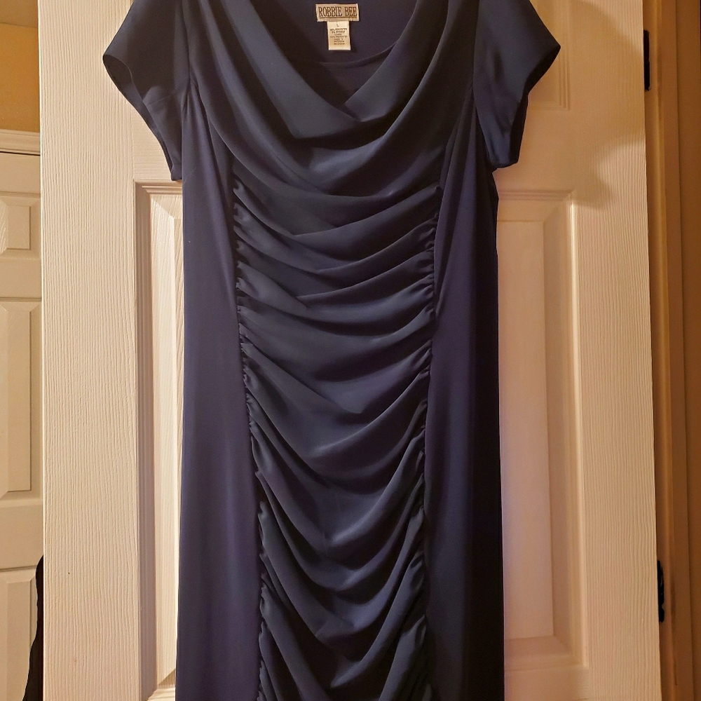 Navy blue dress
